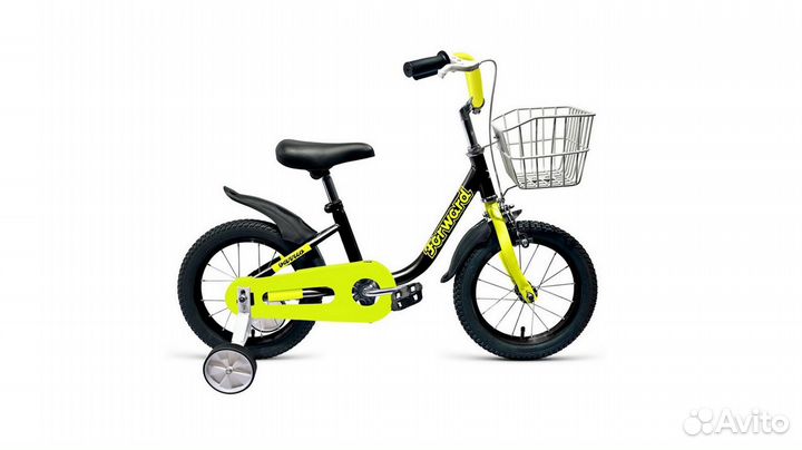 Велосипед детский Forward Barrio 16 (2022) черный