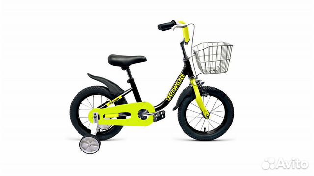 Велосипед детский Forward Barrio 16 (2022) черный