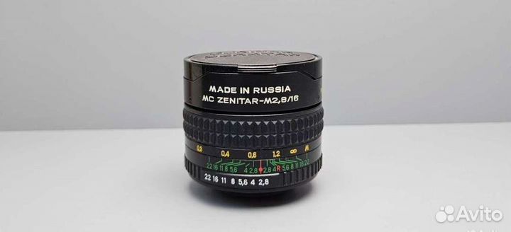 Объектив zenitar - c 2,8/16