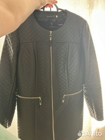 Джинсовая куртка женская 46,48-50