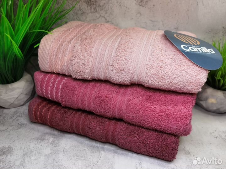 Махровые полотенца набор Турция