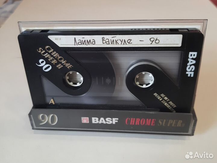 Аудио кассета BASF chrome super 2 90