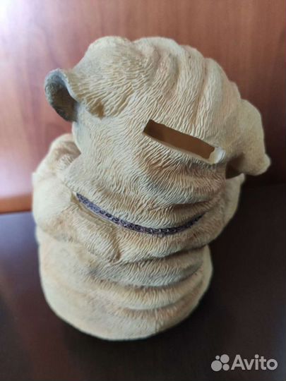 Копилка собака мопс