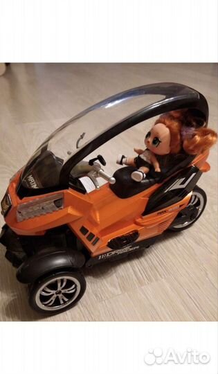 Радиоуправляемый скутер трицикл, Drive Racer