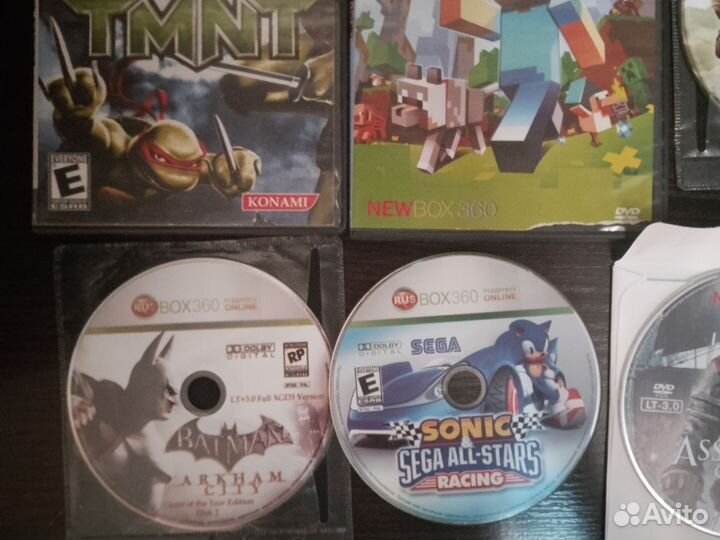 Игры на xbox 360 прошитый LT 3.0