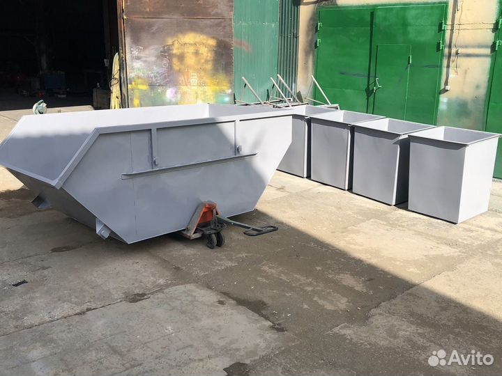 Бункер бак для мусора контейнер 8 кубовый ло