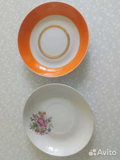 Чайный сервиз, блюдца СССР