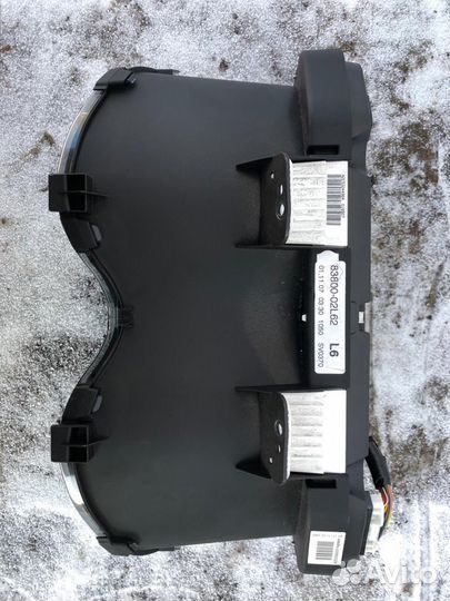 Панель приборов Toyota Auris e15