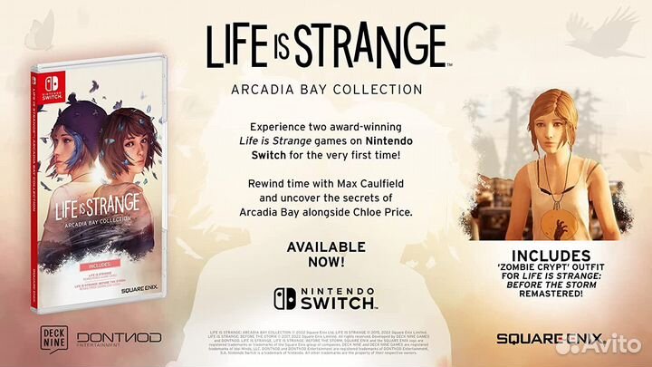 Life is Strange Arcadia Bay Collection Nintendo Sw