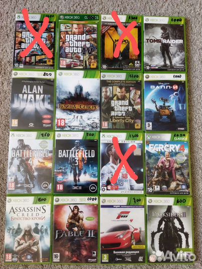 Игры на xbox 360 лицензия