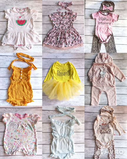 Продам пакет вещей на девочку