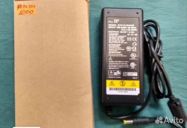 Блок питания HP 18.5v 3.5a