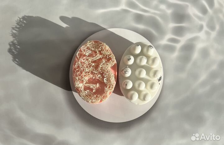 Массажное мыло с люфой опт и розница