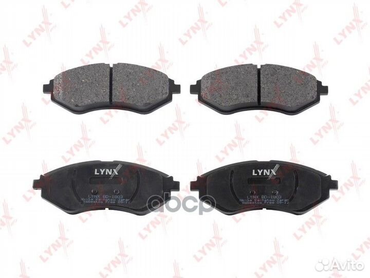 Колодки тормозные дисковые перед BD1803 LYN