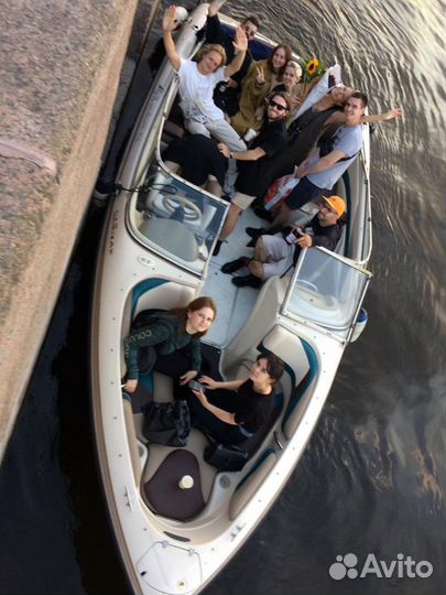 Аренда катера Штиль, прогулка по рекам и каналам