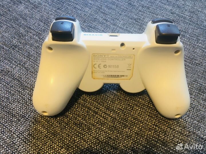 Джойстик PS3 белый оригинал