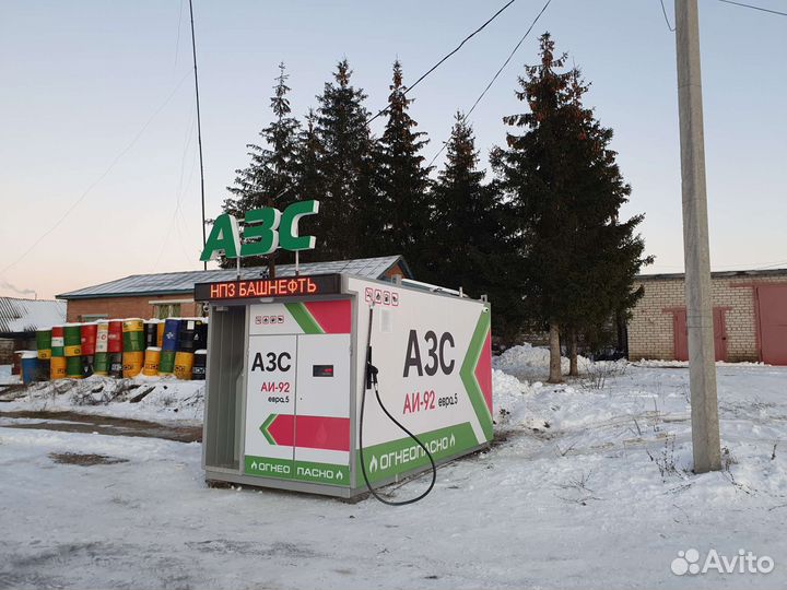 Контейнерные АЗС роботы казс