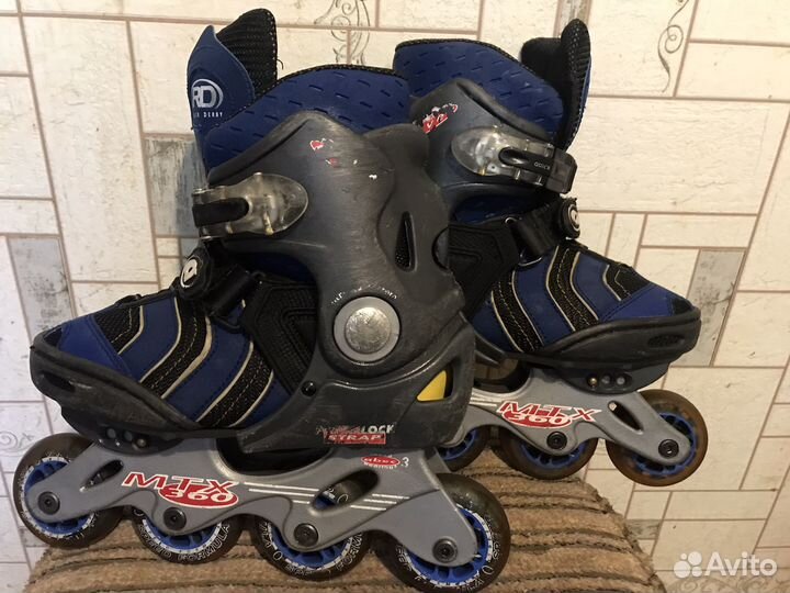 Роликовые коньки детские раздвижные