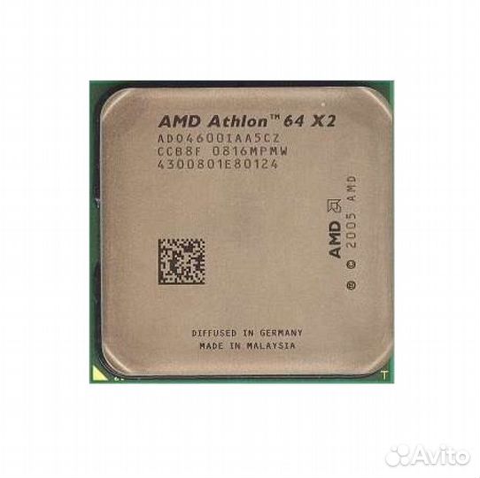 Сокет Am2 AMD Athlon 64 X2 4600+ - ADO4600IAA5CZ