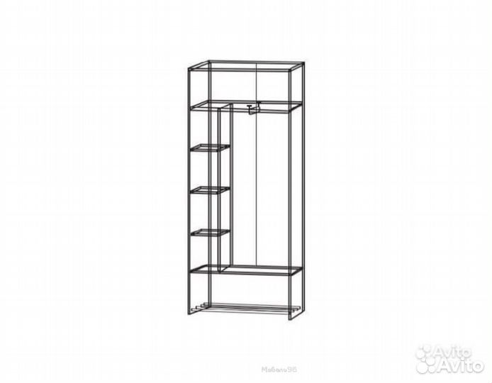 Шкаф-купе Ольга-Милк 10