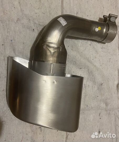 Насадка глушителя левая Porsche Cayenne E3