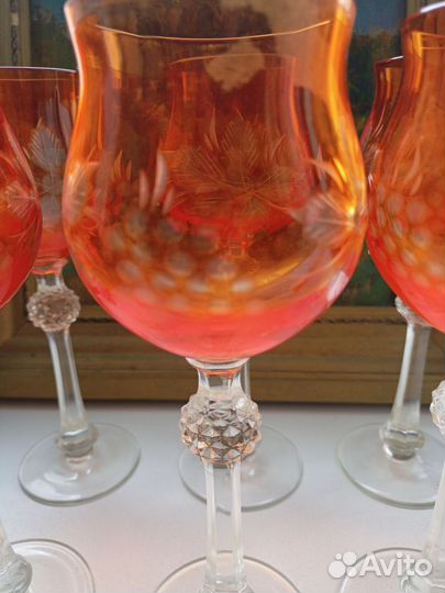 Хрустальные фужеры Германия