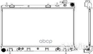 Радиатор sakura subaru forester 2.0/2.5 02- 342