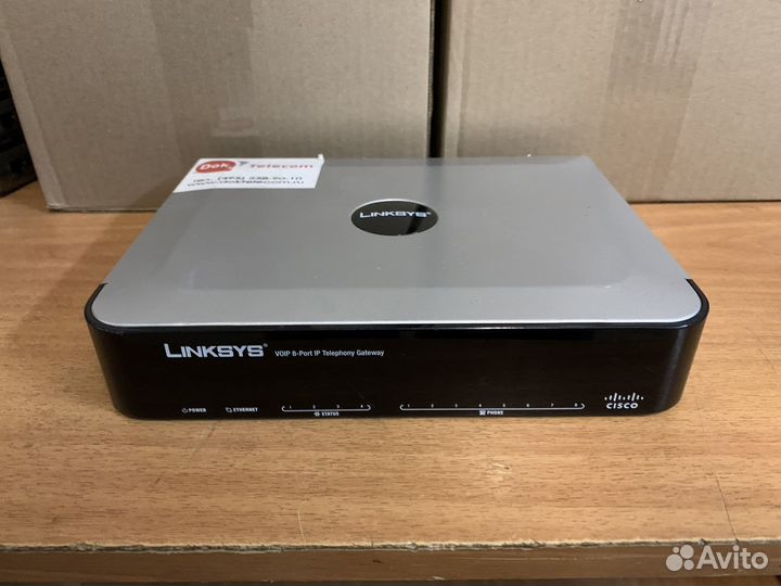 VoIP Шлюз Linksys-Cisco SPA8000
