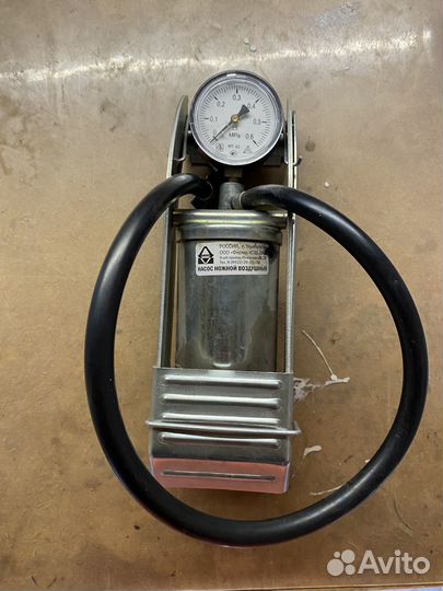 Насос автомобильный ножной