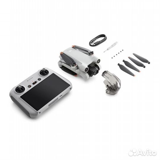 Новый дрон dji mini 3 pro rc пульт с экраном