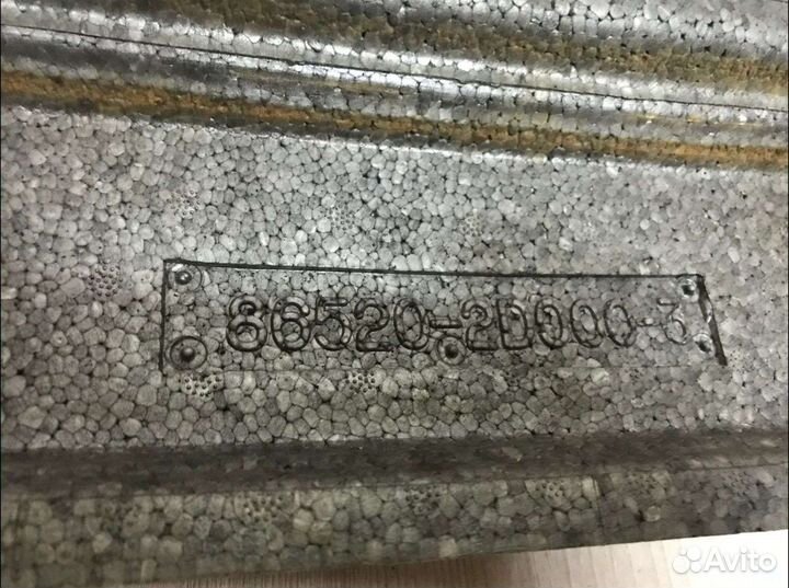 Абсорбер переднего бампера hyundai elantra 3