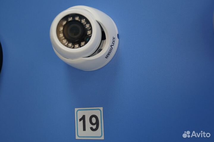 Миниатюрная купольная камера видеонаблюдения 2Mpx
