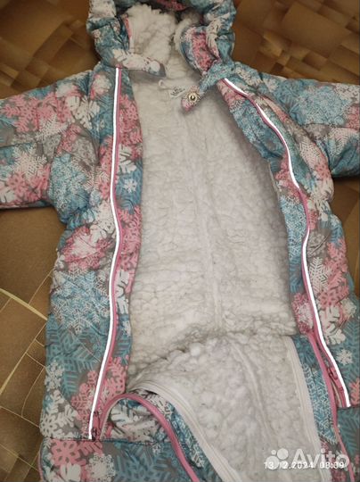 Комбинезон конверт зимний