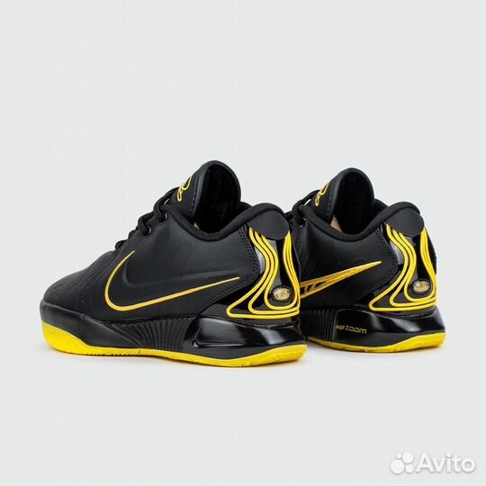 Кроссовки Nike LeBron 21 Black Yellow