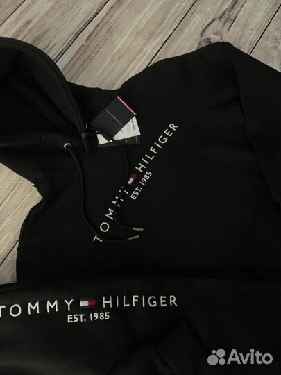 Спортивный костюм Tommy Hilfiger 1985 черный люкс