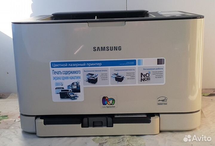 Цветной лазерный принтер samsung clp-320n, А4