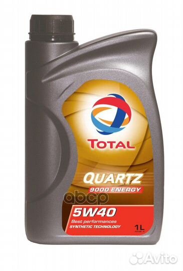 5W-40 1L quartz 9000 energy SM/CF масло моторное