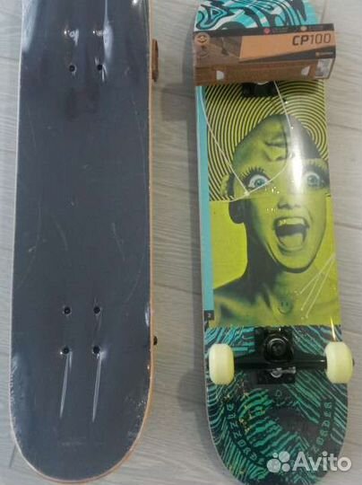 Новый Скейтборд Oxelo cp100 Decathlon