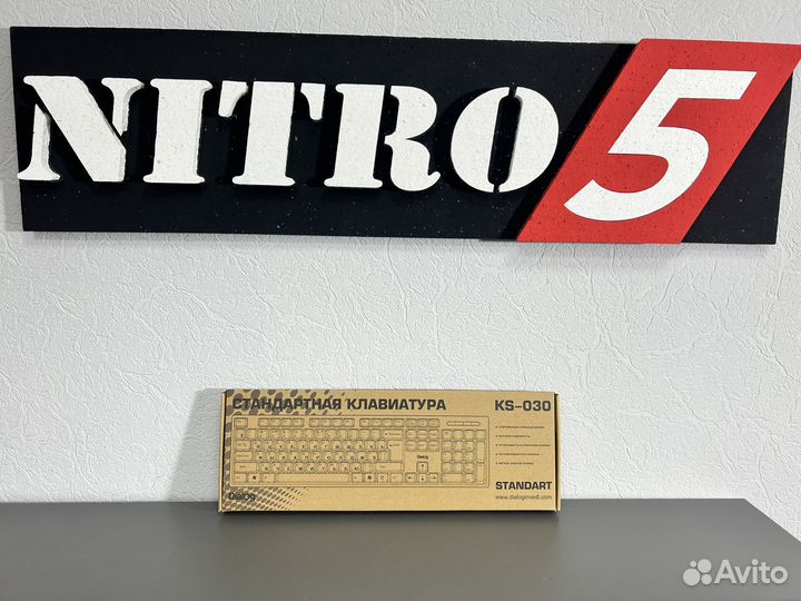 Игровая клавиатура Dialog black-rеd