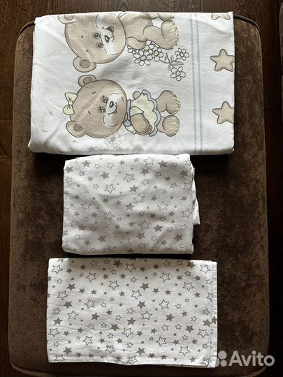 Постельное белье в детскую кроватку