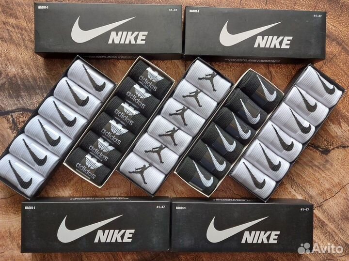 Носки Nike Adidas Puma Armani
