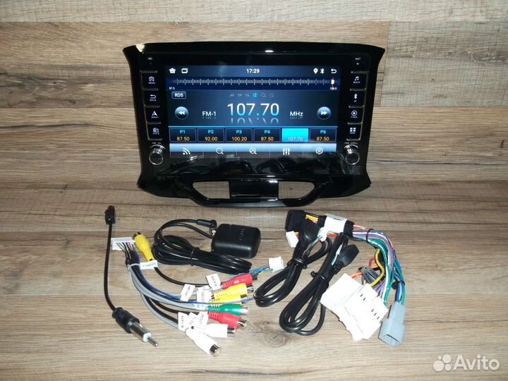 Магнитола LADA Xray Android с физическими кнопками