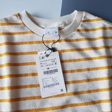 Новая кофта zara детская 134