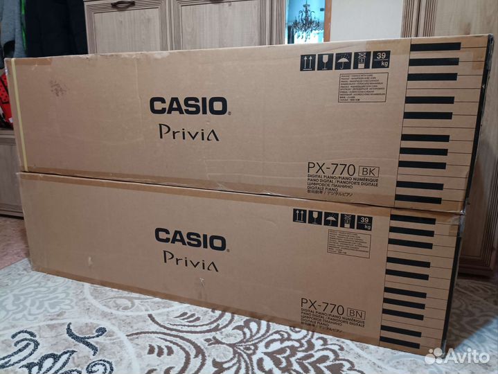 Цифровое пианино casio privia px-770