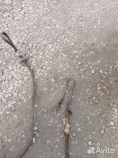 Трос буксировочный металлический