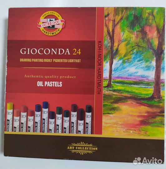 Пастель масляная Koh-i-noor 24 цвета