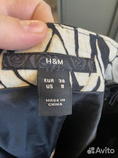 Юбки льняные h&m юбка льняная