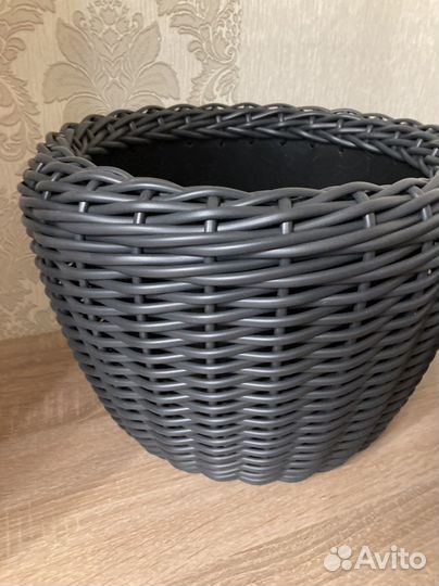 Кашпо из ротанга 12 литров