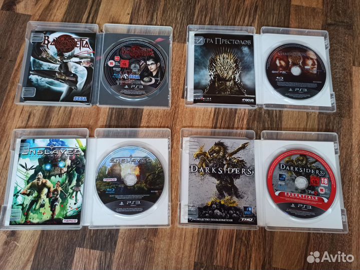 Игровые диски на ps3