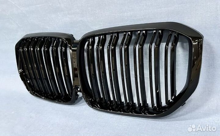 Решетка радиатора BMW G05 X5 Черный глянец